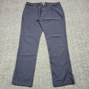 tasc Performance Pants Mens 36 Blue Stretch Bamboo Blend Casual‎ Chino Travel